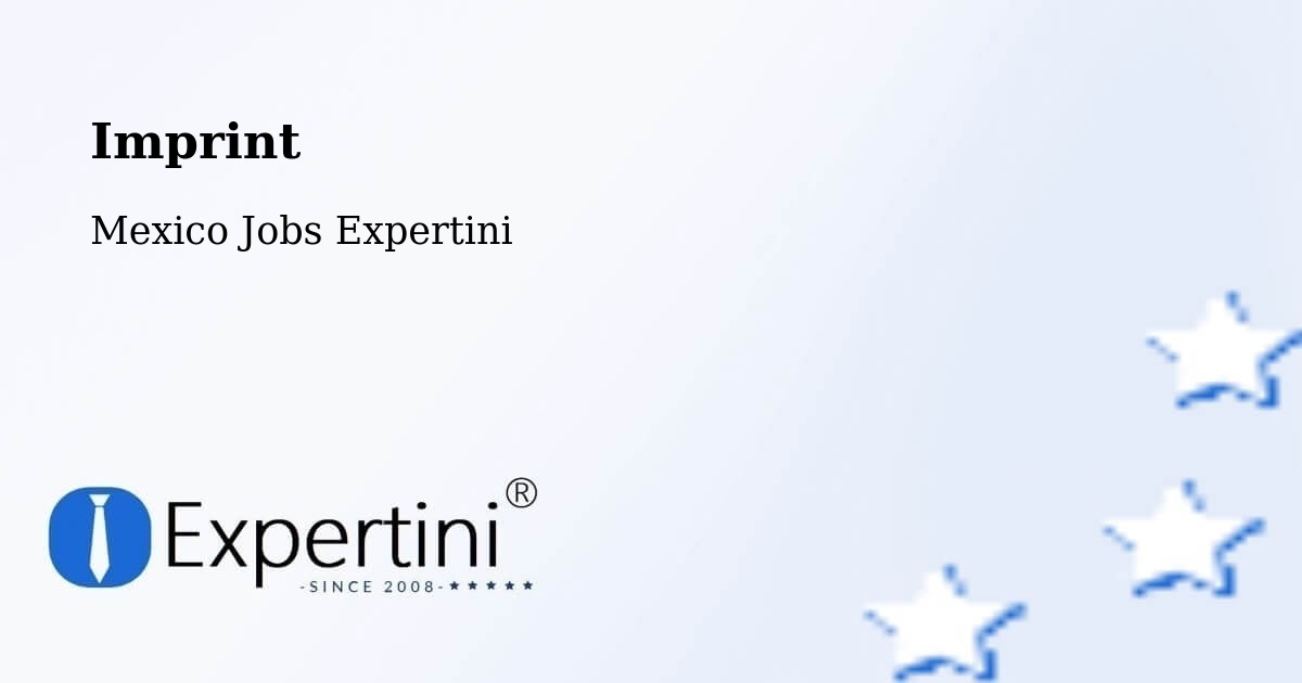 Imprint – Camargo - Mexico Jobs Expertini